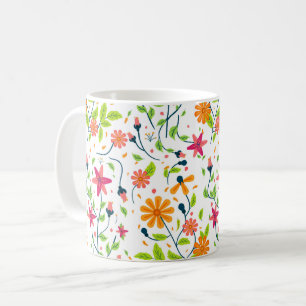 Mug Fleurs sauvages Floral, Jardin botanique, gif Colo
