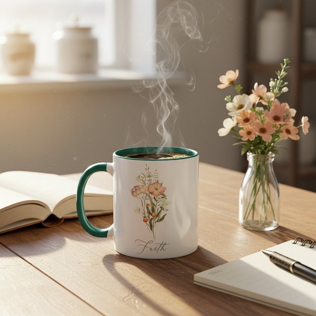 Mug Fleurs sauvages foi   (Créateur téléchargé)