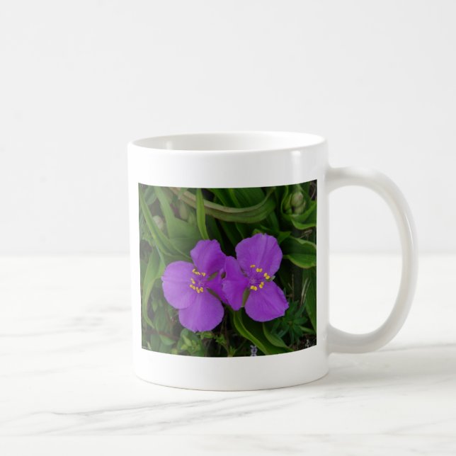 Mug Fleurs sauvages Fuchsia Spiderwort Cadeaux de Hot  (Droite)