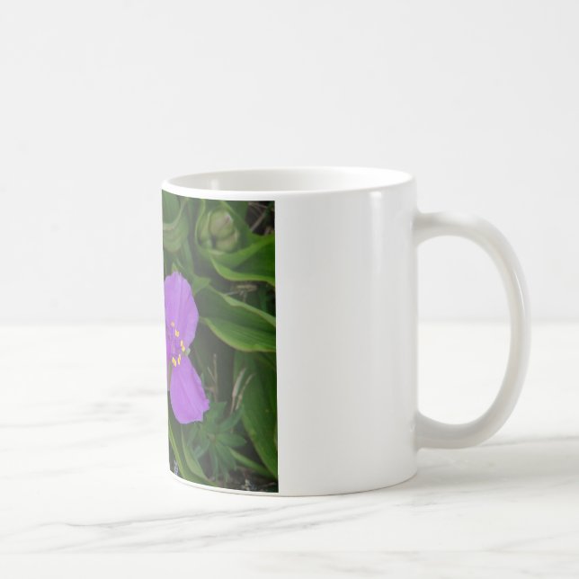 Mug Fleurs sauvages Fuchsia Spiderwort Cadeaux de Hot  (Droite)