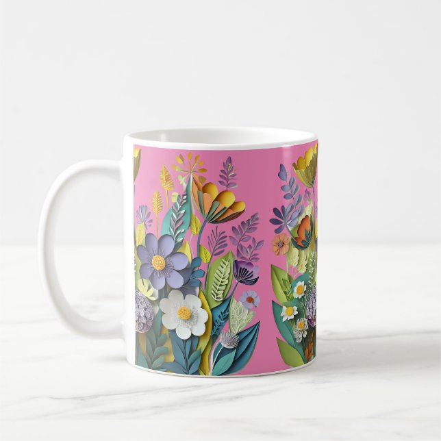 Mug Fleurs sauvages Motif (Gauche)