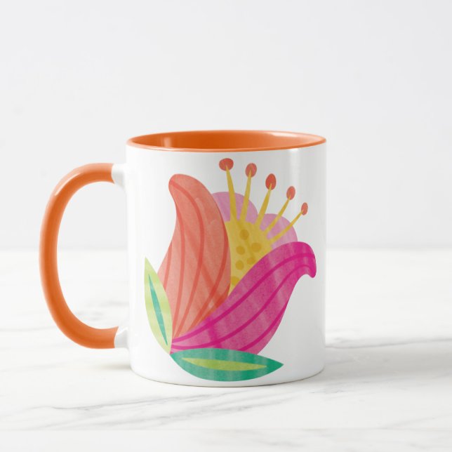 Mug FLEURS super (Gauche)