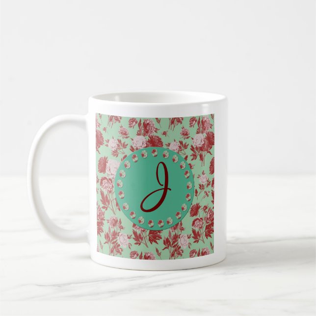 Mug Fleurs vintages (Gauche)