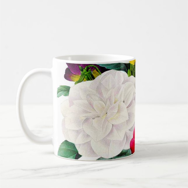 Mug Fleurs vintages (Gauche)