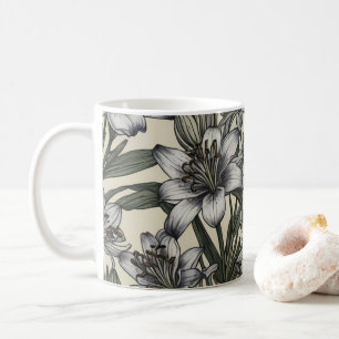 Mug Fleurs vintages de Lys