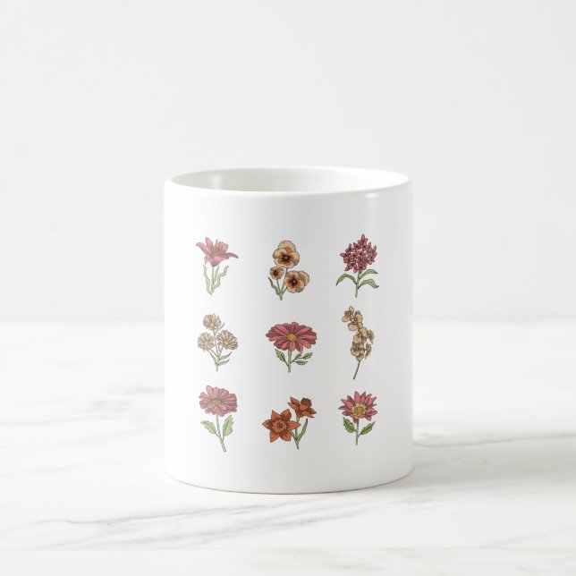 Mug Fleurs Vintages fleurs sauvages Botanique (Centre)