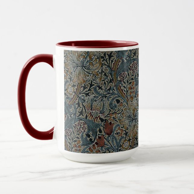 Mug Fleurs vintages William Morris Golden Lily (Gauche)