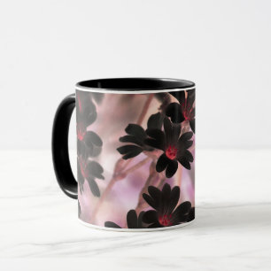 Mug Fleurs Violettes Élégantes