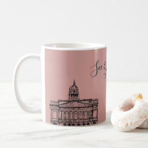 Mug Flickermuse Nottingham Croquis floral