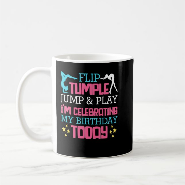 Mug Flip Tumble Jump & Play Birthday Gymnastics Gymnas (Gauche)