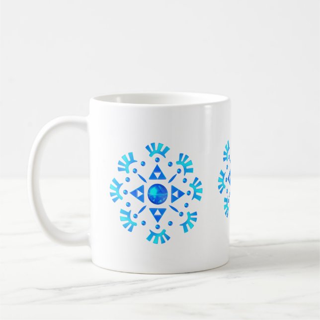 Mug Flocon de neige cristal (Gauche)