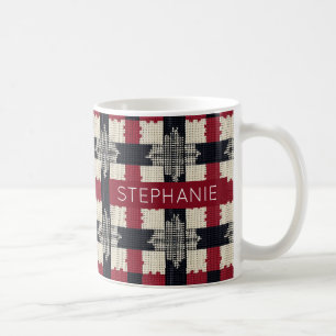 Mug Flocon de neige de Knit rustique - Boho d'hiver co
