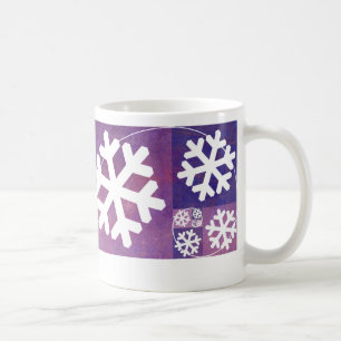 Mug Flocon de neige d'or de rapport
