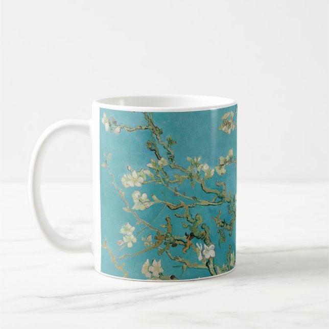 Mug Floraison d'amandier, Peinture à l'huile, Vincent  (Gauche)