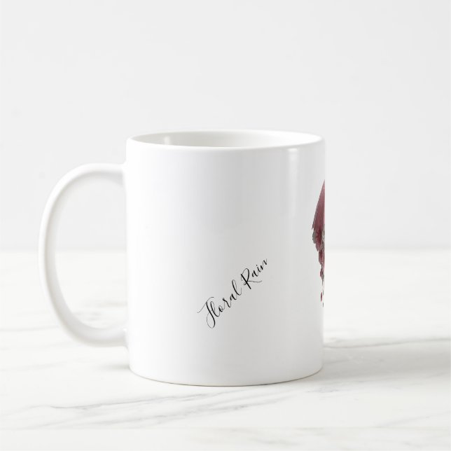 Mug Floraison de déluge floral abritée par le printemp (Gauche)
