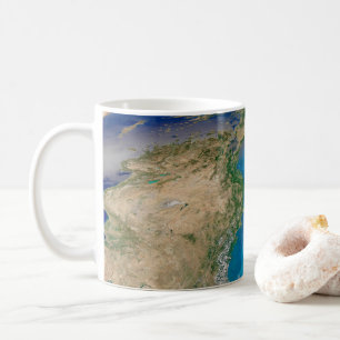 Mug Floraison De Phytoplancton Bleu En Mer Noire