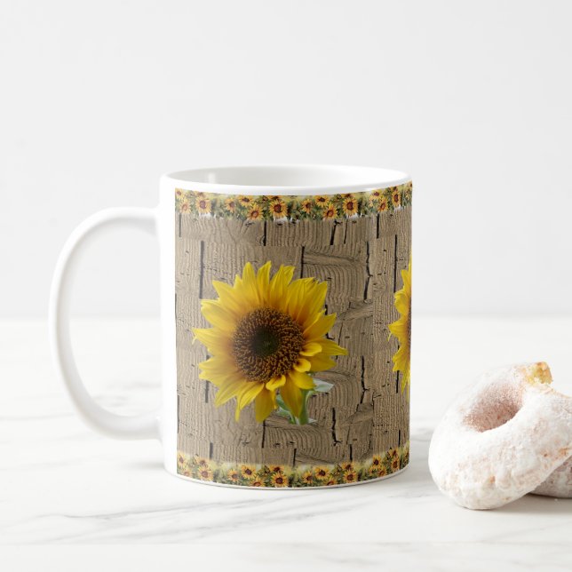 Mug Floral (Avec donut)