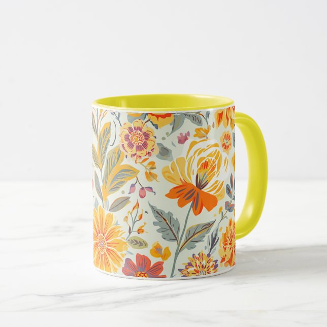 Mug floral (Créateur téléchargé)