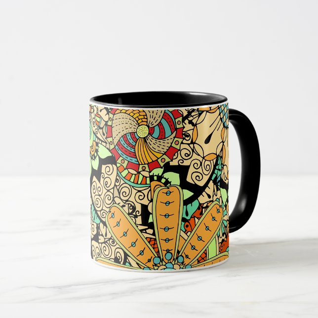 Mug floral (Créateur téléchargé)