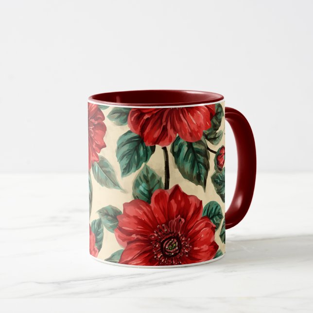 Mug floral (Créateur téléchargé)