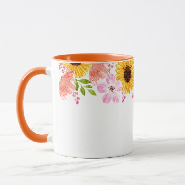 Mug floral (Gauche)