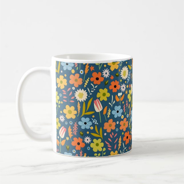 Mug floral (Gauche)