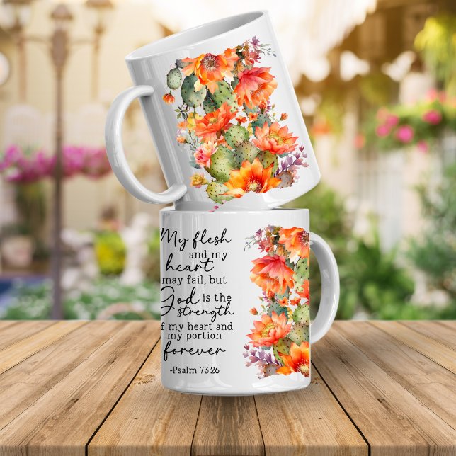 Mug Floral à Verset Biblique Café (Bible study group mugs gifts)