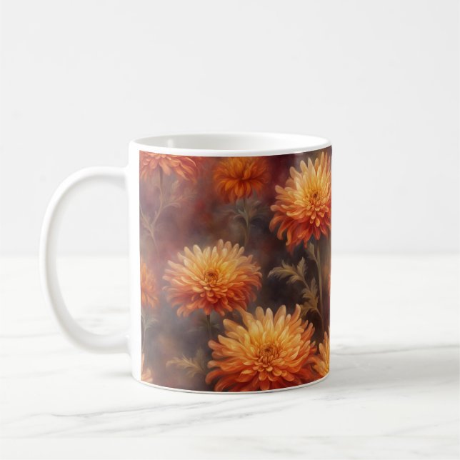 Mug floral automnal (Gauche)