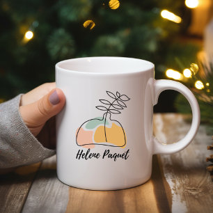 Mug floral Brown et rose