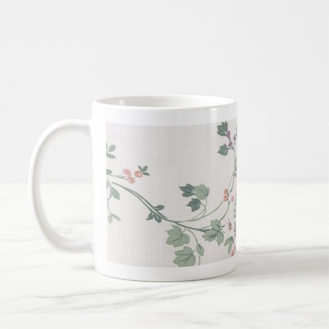 Mug Floral classique (Gauche)