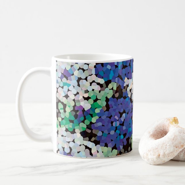 Mug Floral cristal (Avec donut)