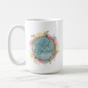 Mug Floral de couronne fleur sauvage
