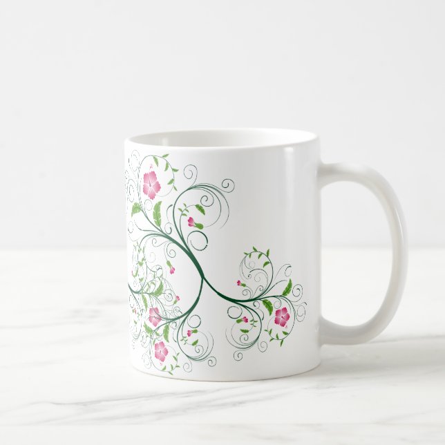 Mug Floral doux (Droite)