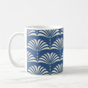 Mug Floral Orné : Art Déco Abstrait.
