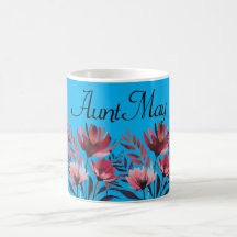 Mug floral personnalisé - Mug floral personnalisab