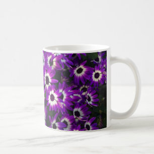 Mug Floral Pétales Violets Vivid Fleurs De Jardin
