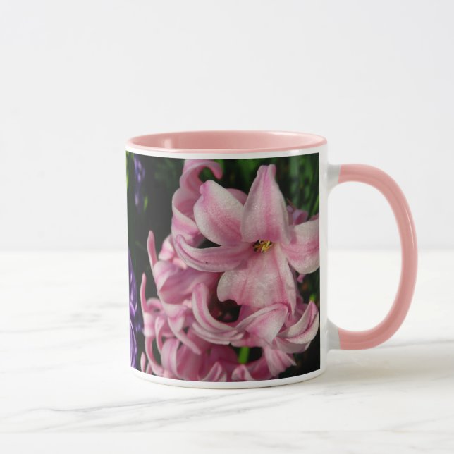Mug Floral Pink Hyacinth (Droite)