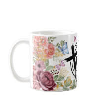 Floral Priez Sur Elle À Travers Elle