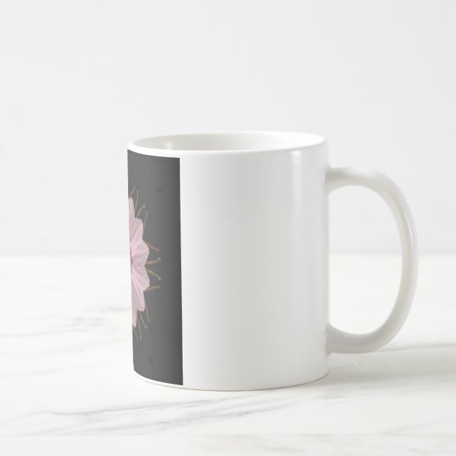 Mug Floral rose Abstrait (Droite)
