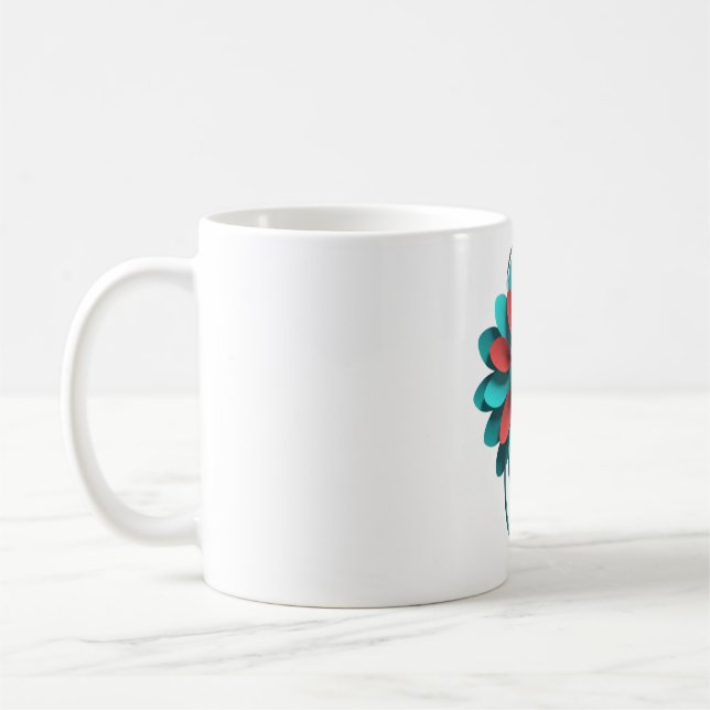 Mug Floral Stethoscope Design – Unique Medical & Healt (Gauche)