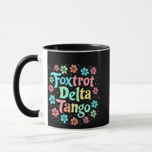 Mug Floral Subtle Anti Trump 8647 Anti Maga