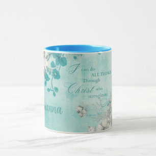 Mug Floral Vintage personnalisé