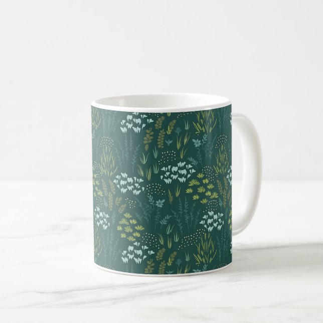 Mug Florale de la Forêt (Devant droit)