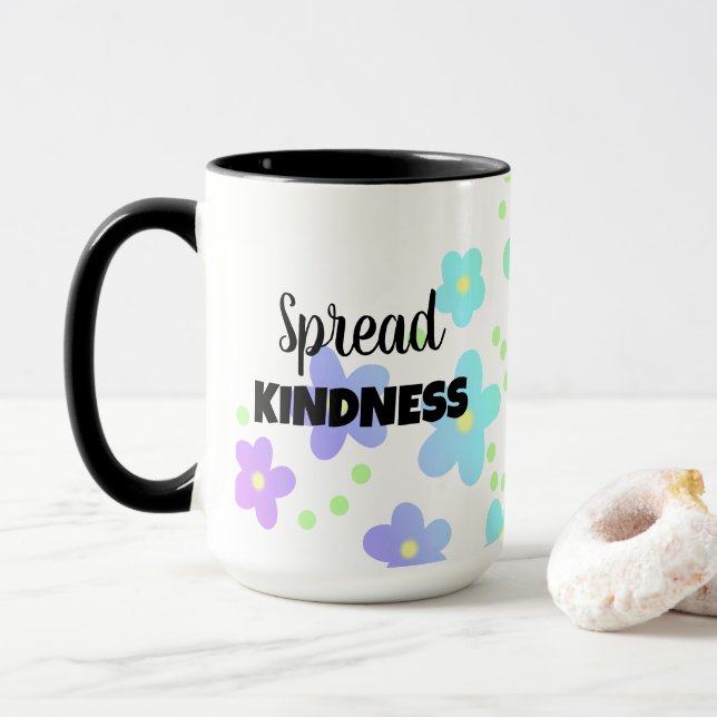 Mug Flore de douceur (Avec donut)