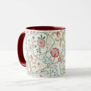Mug Flore, motifs floraux, William Morris