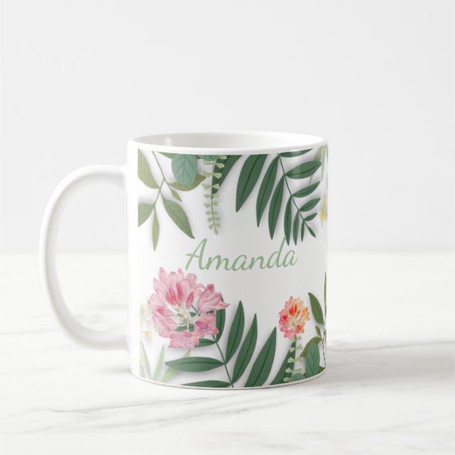 Mug Flore tropicale (Gauche)