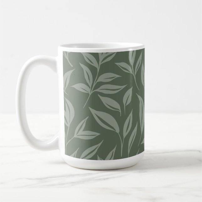 Mug Flore vert Sage (Gauche)
