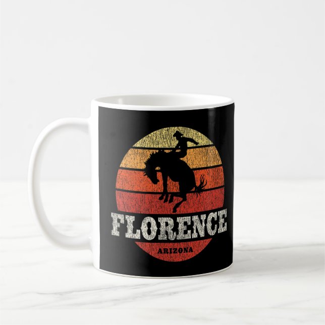 Mug Florence AZ Vintage Pays Ouest Retro (Gauche)