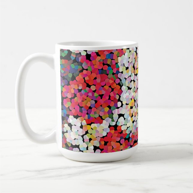 Mug Flores de cristal rouge (Gauche)