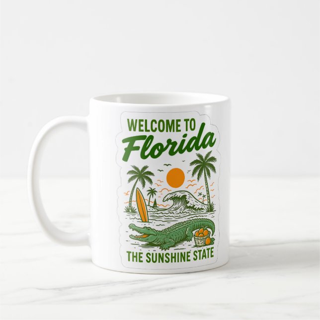 Mug Florida - État du Soleil (Gauche)